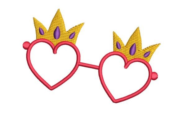 Crowned Heart Sunglasses Embroidery Design Review