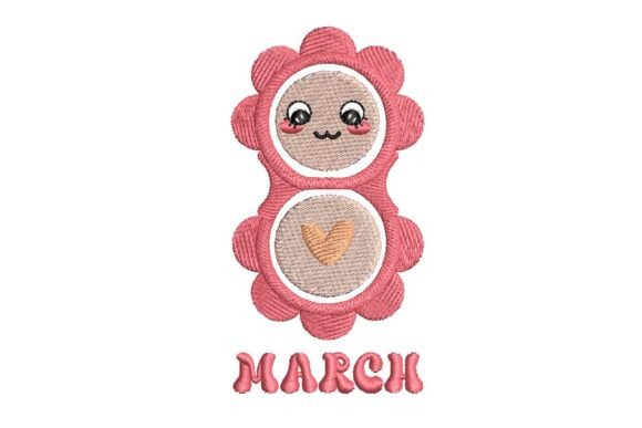 Cute Floral 8 March Womanhood Celebration Embroidery Design Review