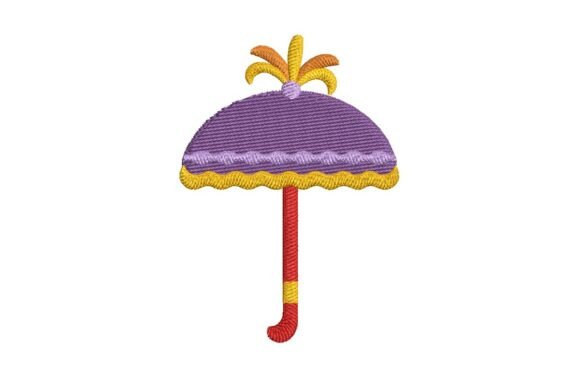 Festive Carnival Umbrella Embroidery Design Review