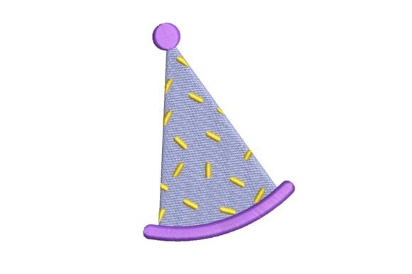 Festive Sprinkled Party Hat Embroidery Design Review