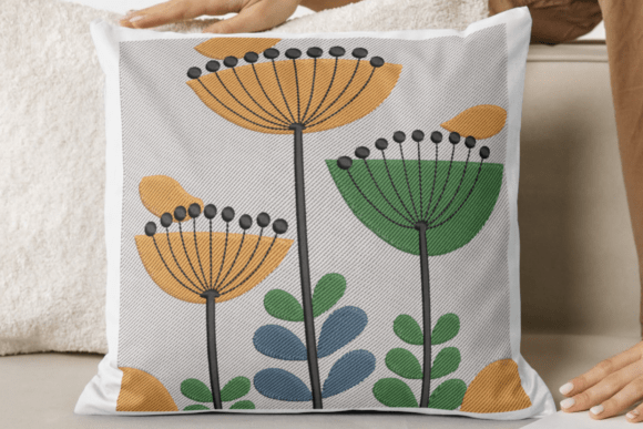 Modern Floral Embroidery Design Review