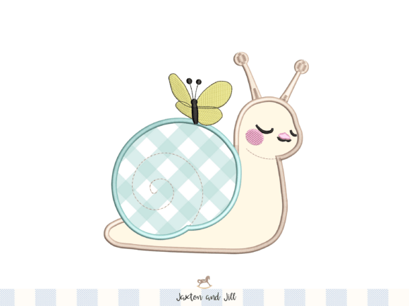 Snail Applique Machine Embroidery Design Review
