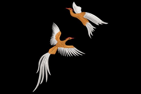 Twin Phoenixes in Flight Embroidery: A Designer's Real-World Review
